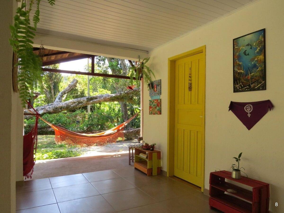 Casa Estilosa E Rustica Com Vista Para O Por Do Sol Da Ilha Do Mel! ภายนอก รูปภาพ