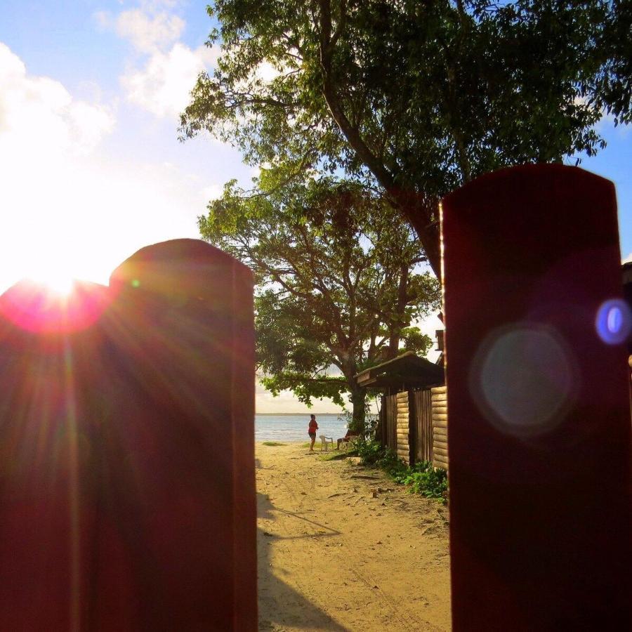Casa Estilosa E Rustica Com Vista Para O Por Do Sol Da Ilha Do Mel! ภายนอก รูปภาพ