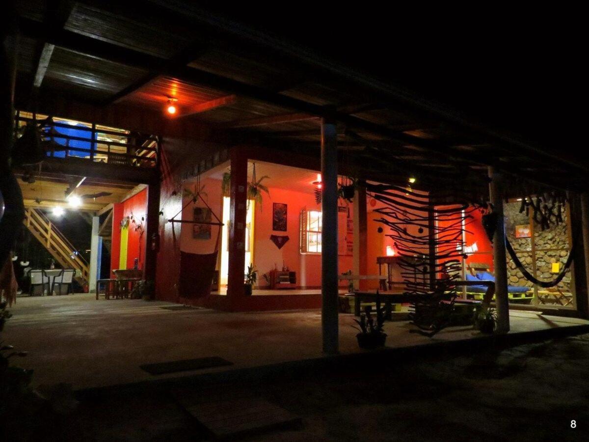 Casa Estilosa E Rustica Com Vista Para O Por Do Sol Da Ilha Do Mel! ภายนอก รูปภาพ