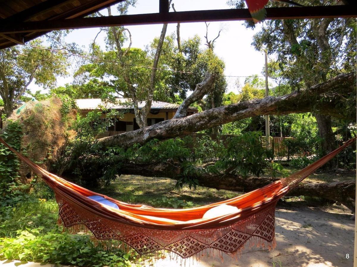 Casa Estilosa E Rustica Com Vista Para O Por Do Sol Da Ilha Do Mel! ภายนอก รูปภาพ