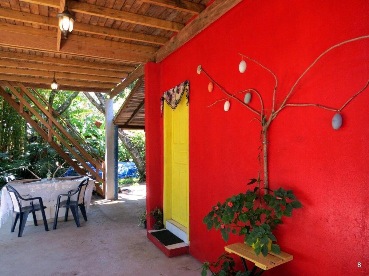 Casa Estilosa E Rustica Com Vista Para O Por Do Sol Da Ilha Do Mel! ภายนอก รูปภาพ
