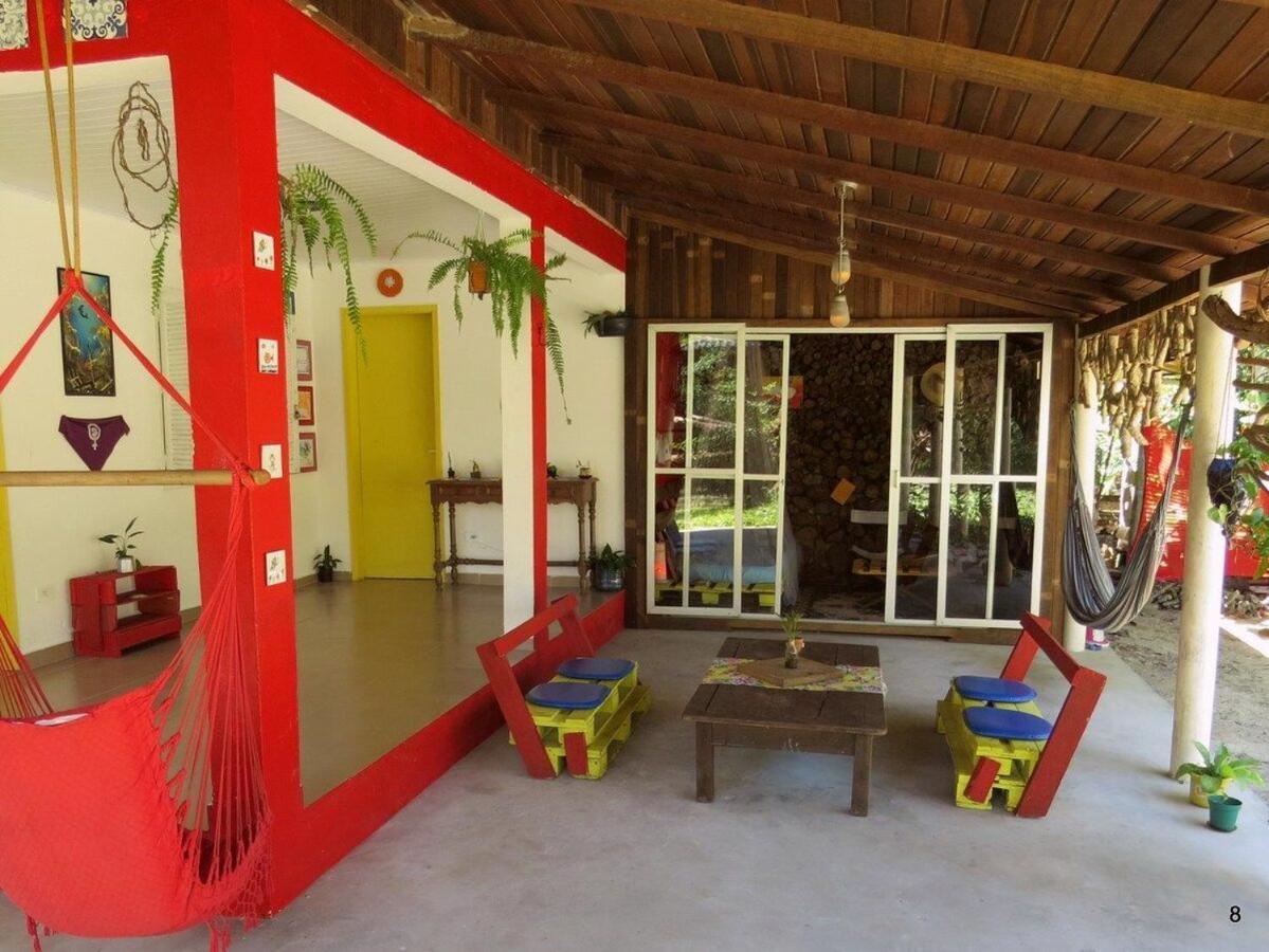 Casa Estilosa E Rustica Com Vista Para O Por Do Sol Da Ilha Do Mel! ภายนอก รูปภาพ