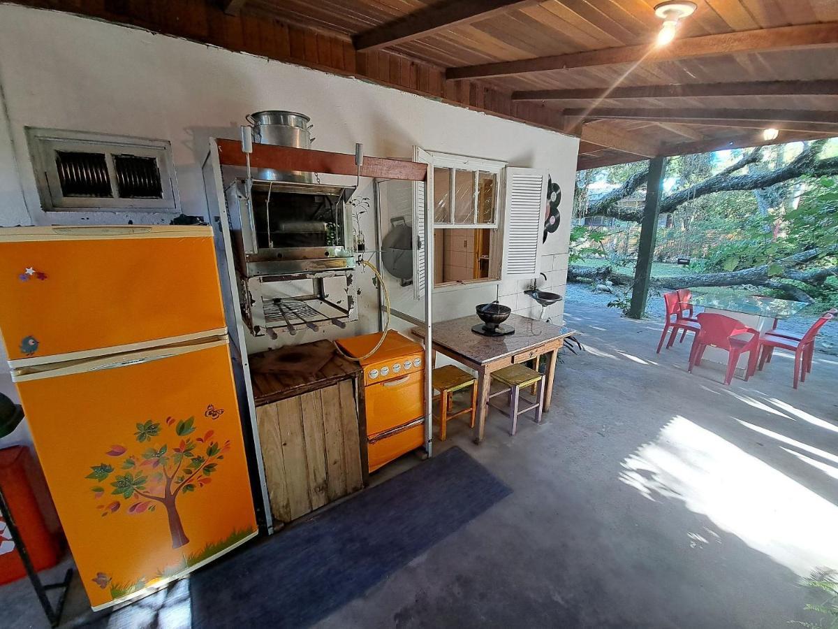 Casa Estilosa E Rustica Com Vista Para O Por Do Sol Da Ilha Do Mel! ภายนอก รูปภาพ