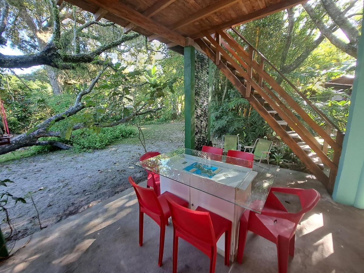 Casa Estilosa E Rustica Com Vista Para O Por Do Sol Da Ilha Do Mel! ภายนอก รูปภาพ